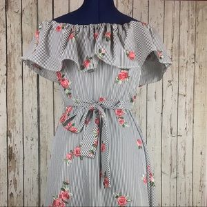 Calvin Klein Classy Off the Shoulder Dress